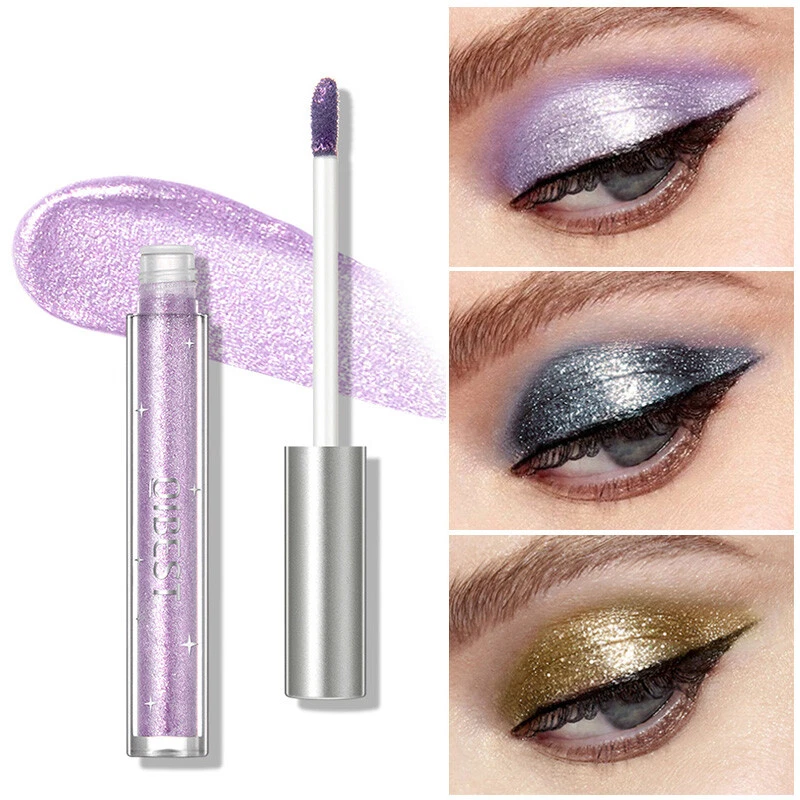 12colors Eyeshadow Liquid Waterproof Glitter Eyeliner Shimmer Makeup Cosmetics ʊ - Image 4 of 4