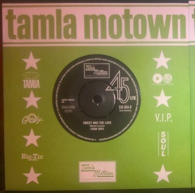 FOUR TOPS/ DAVID RUFFIN- Sweet Was The Love/ It's gonna take a whole  536 954-0