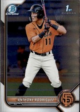 2022 BOWMAN CHROME PROSPECT 1ST SAN FRANCISCO GIANTS - ANTHONY RODRIGUEZ #BCP-26