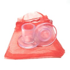 High Heel Covers Round Womens Silencer Heel Protector Caps Wedding Bridesmaid L