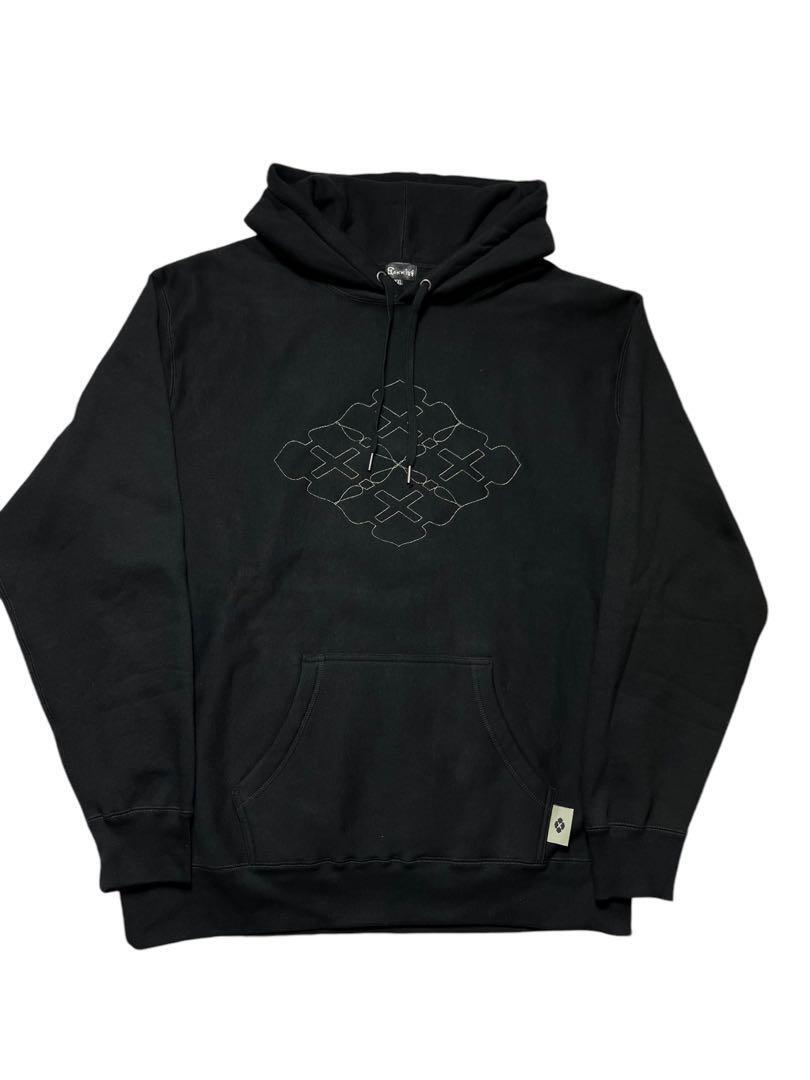 GAKKIN HANABATSU EMBROIDERY HOODIE ガッキン GAKKIN HANABATSU EMBROIDERY HOODIE ガッキン