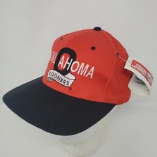 Vintage Oklahoma Sooners SnapBack Hat Head Start Deadstock NEW WITH TAGS