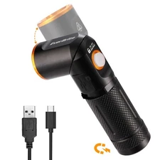 EverBrite 600 Lumens Tactical Flashlight, 90 Degree Pocket Pen Light with Magnet