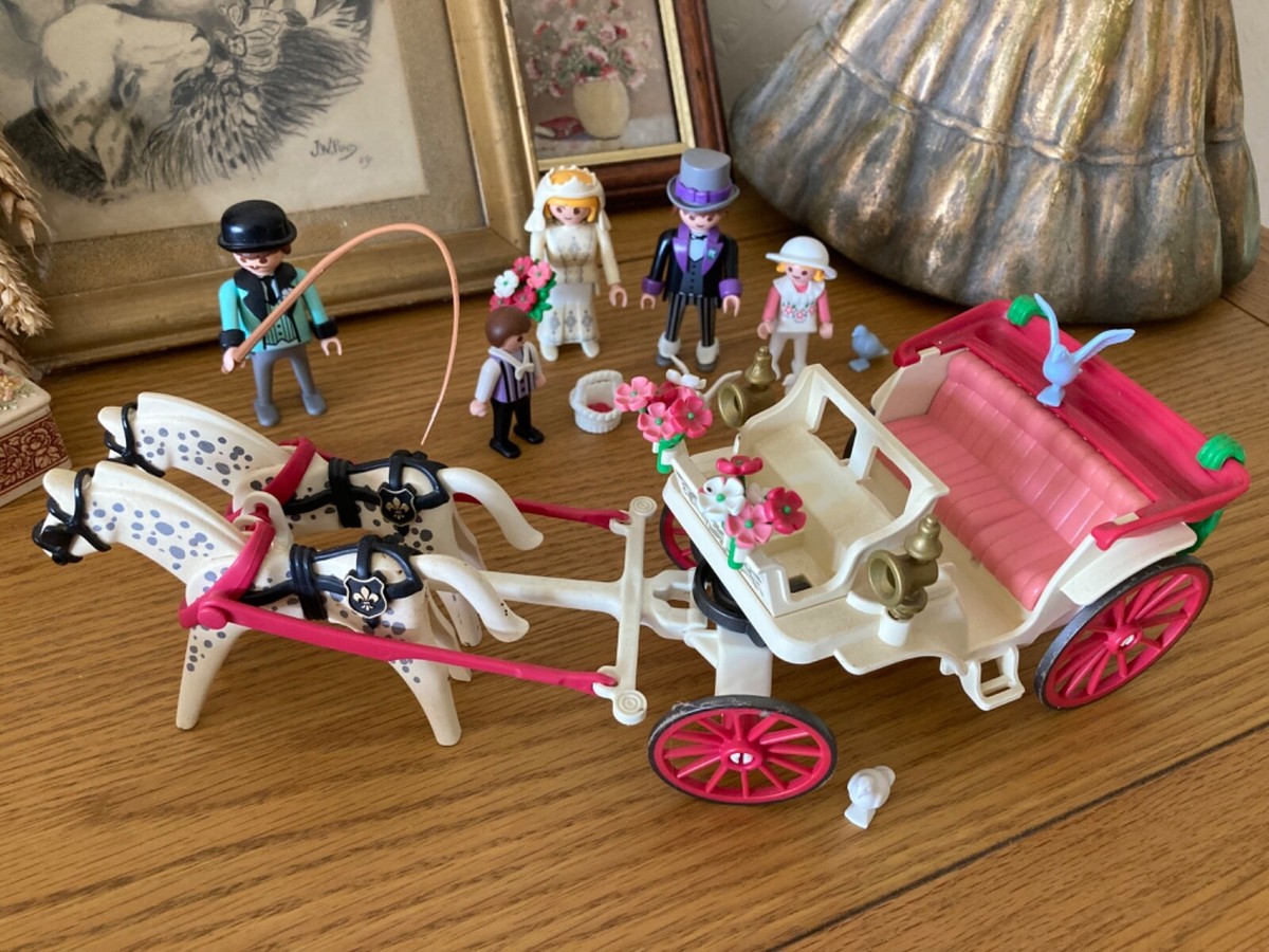 Playmobil 5601 Victorian Wedding Carriage Complete with Box and