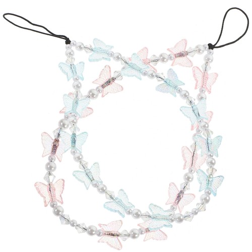 2 Pcs Mädchen Handy-Charme-Armband Ästhetisch Netter Telefonzauber - 第 1/12 張圖片