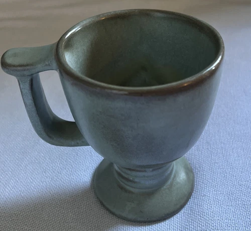 Vintage Frankoma Pottery C13 Plainsman Prairie Footed Coffee Mug