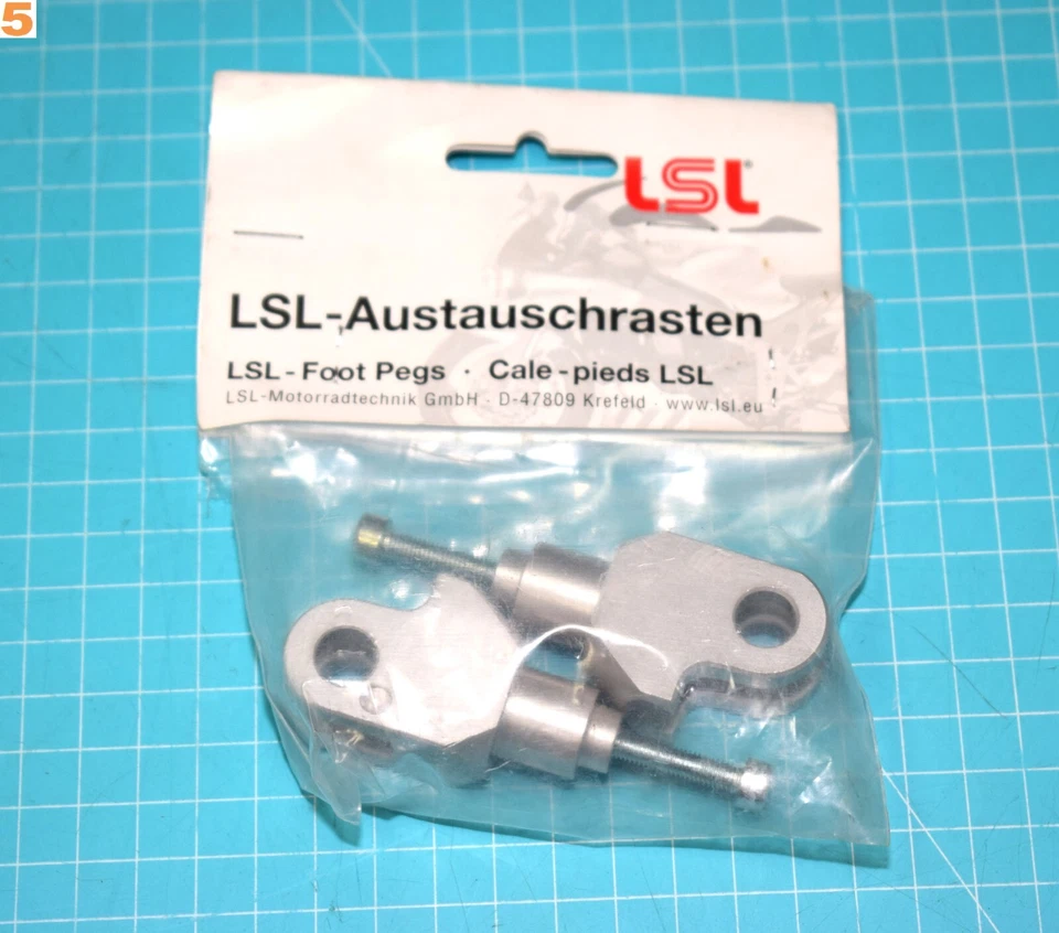 supports de repose-pieds passager LSL 115-T15 pour TRIUMPH BONNEVILLE 865 900 - Photo 1/1