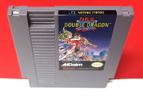 Double Dragon II: The Revenge Authentic Nintendo NES Cartridge Cleaned & Tested