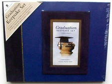 Seasons Graduation Keepsake Set Album Tassel Diploma Photo Display 9" x11.5"