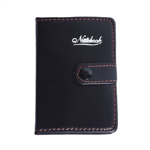 Memo Pads Mini Notebook PU Cover Leather Notebook Pocket Notepad Stationery - Picture 15 of 16