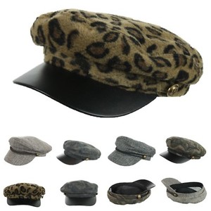 leopard fiddler cap