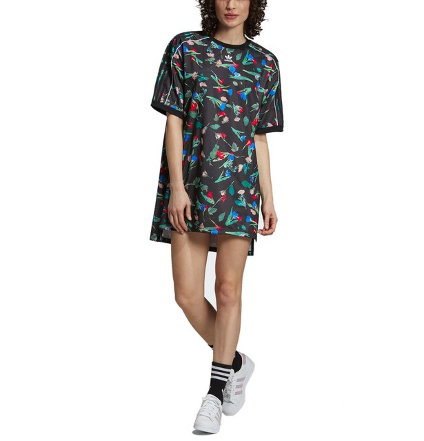 adidas floral dress