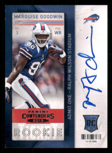 2013 Panini Contenders #225A Marquise Goodwin AU RC - 第 1/2 張圖片