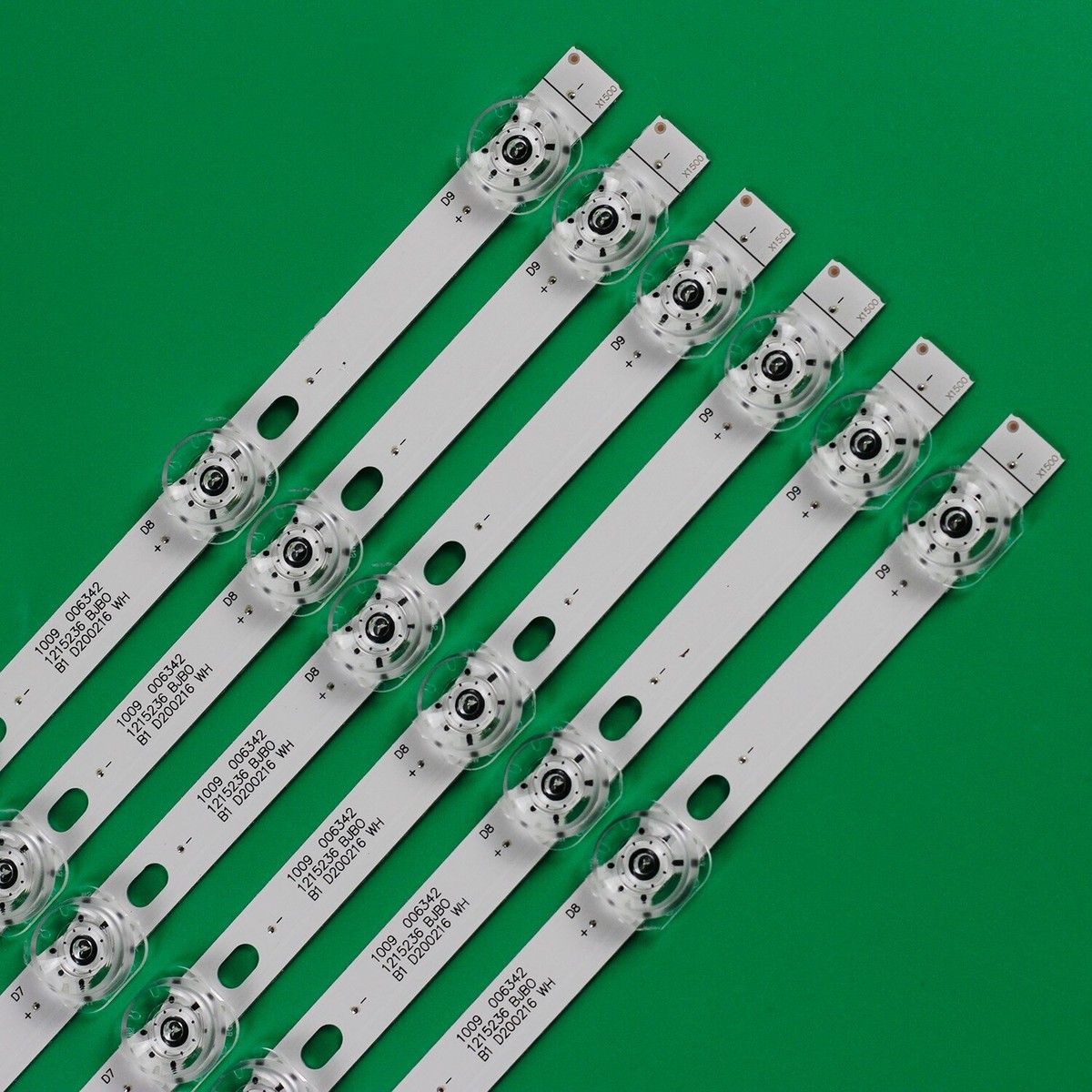 Lot De 3 Barrettes LED D'origine Pour TV Hisense 58AE7000F - Ouvert Mais Jamais Utilisé - Compatible