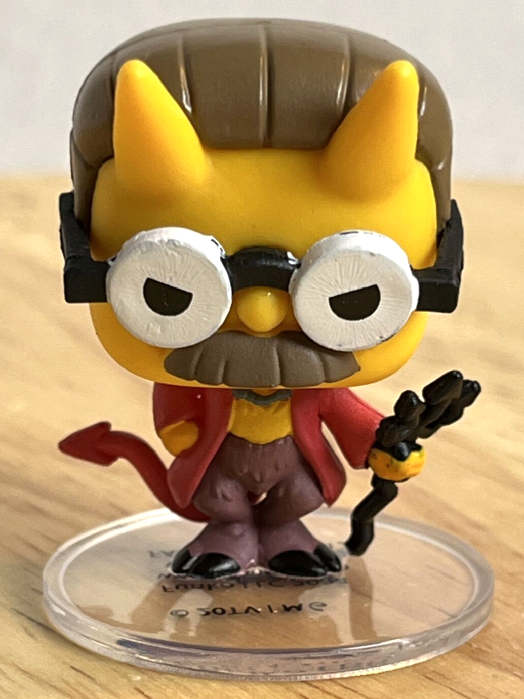 Simpsons Halloween Treehouse Of Horror Devil Flanders Figure Funko Pocket Pops