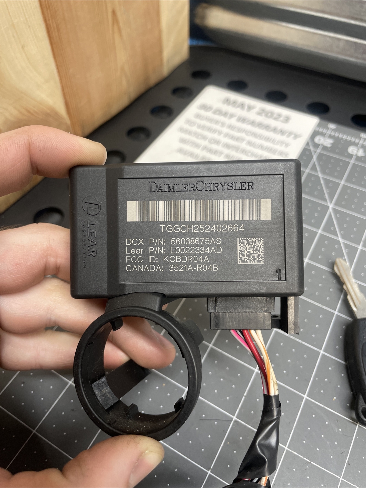 DODGE JEEP CHRYSLER IGNITION IMMOBILIZER ANTI THEFT OEM 56038675AS W