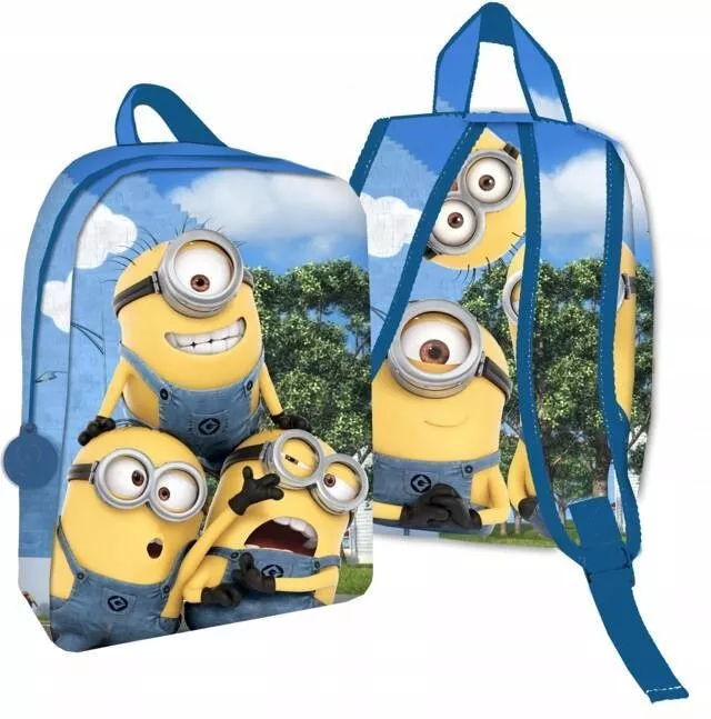 Sac Dos Satin Enfants Les Minions Ecole Cr che Maternelle Neuf