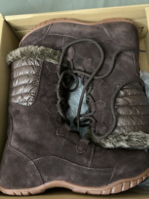 Women's The North Face Nuptse Purna Cozy Winter Boots Size NIB