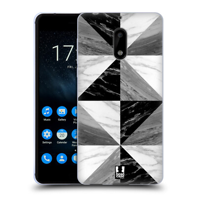 HEAD CASE DESIGNS MARBLE TREND MIX SOFT GEL CASE FOR NOKIA PHONES 1