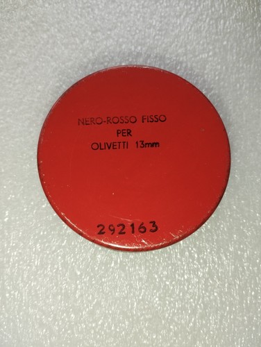 Ruban Dactylographique Kolok England Pour Olivetti 13 Mm Noir/Rouge Fixe Lisez - Photo 2/3