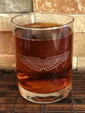 ASTON MARTIN - Collectible Whiskey Glass 