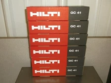 Hilti GC 41 fuel cells GX 3 gas 6 fresh cells GC-41 GX-3 free ship