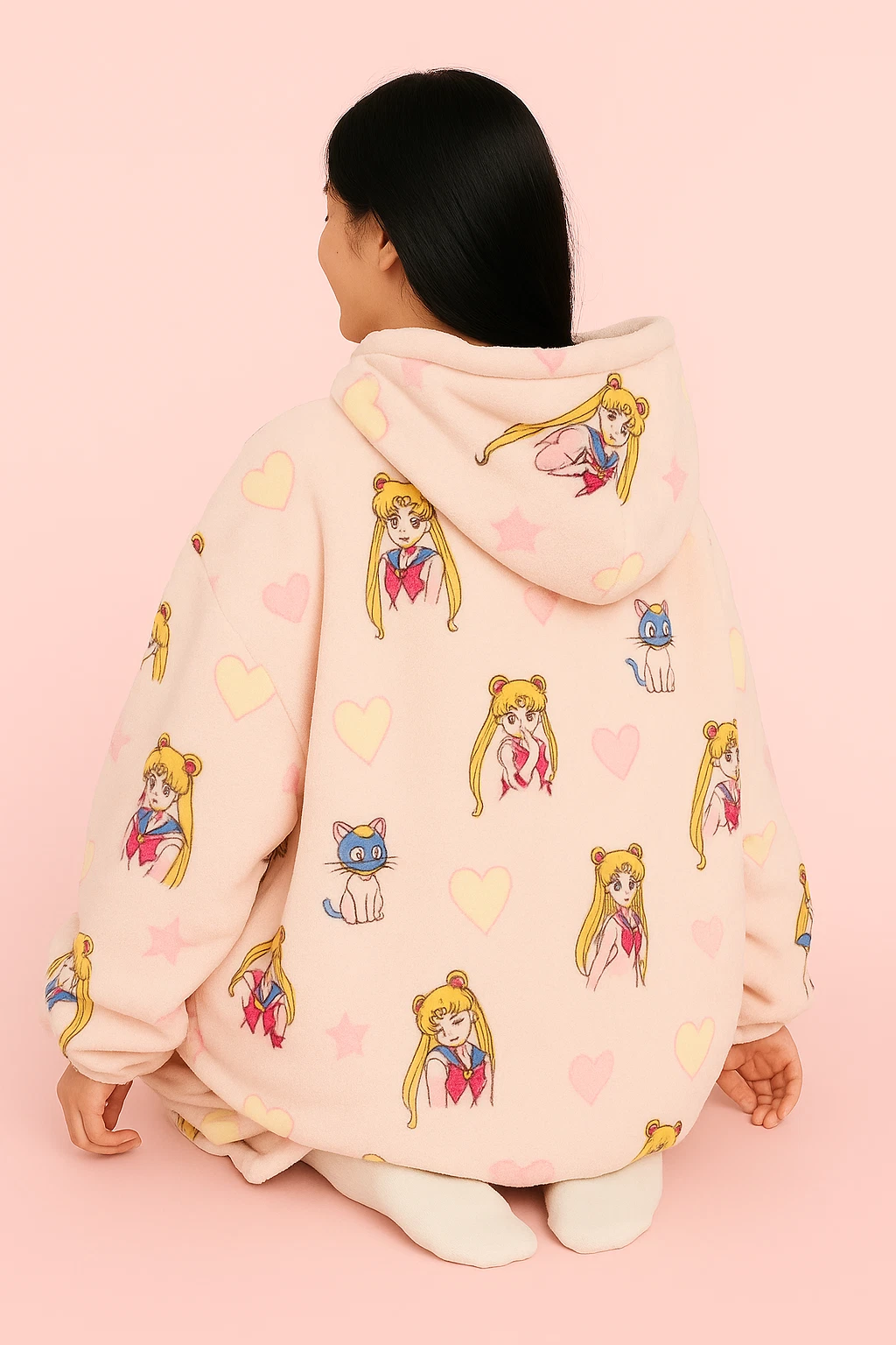 Blanket Hoodie in Sailor Moon Look
