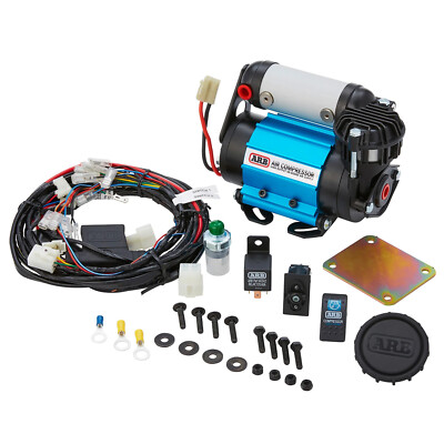 ARB On-Board High Performance Output Air Compressor w/ Full Wiring Mount Kit 12V