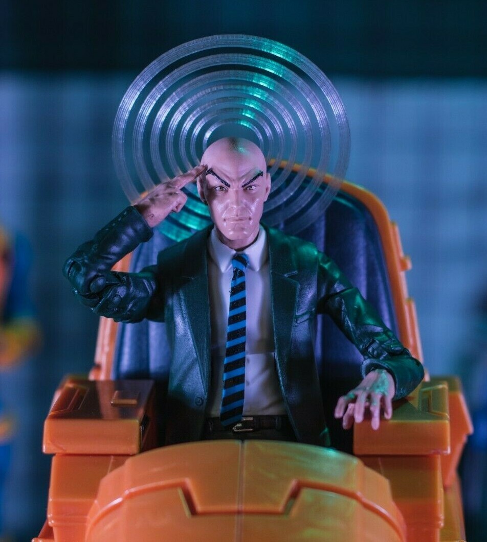 Translucent Professor X Mind Powers EFFECT ONLY Mezco, Marvel Legends Miniature