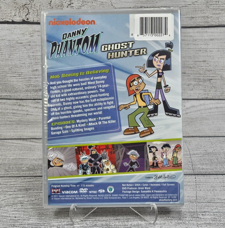 Nickelodeon | Danny Phantom Ghost Runner (DVD, 2011) Danny Fenton | 6 Episodes Foto 2 de 2