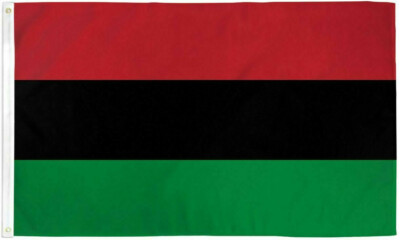 Afro American 3x5ft Poly Flag - African Unity - Heritage Flag - Pan-African
