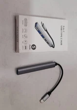 Type C Splitter-Docking Station Simple Operation 5Gbps Rate Smart Chip Multip...