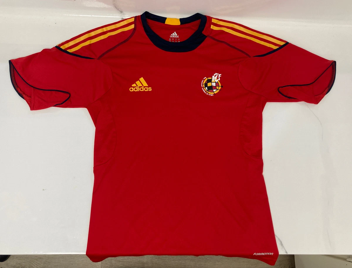 Salida Janice Estudiante ADIDAS FORMOTION REAL FEDERACIÓN ESPAÑOLA DE FÚTBOL T-SHIRT JERSEY SIZE S  Boys | eBay