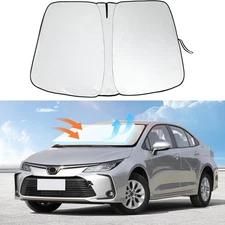 For Toyota Corolla 2019-2023 Car Front Windshield Sun Shade UV Rays Block Cover