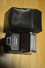 Minolta Maxxum 2800 AF Flash W/Original case Tested  Working EXCELLENT