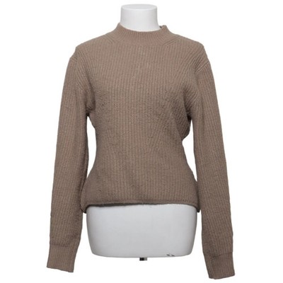 Nelly, Strickpullover, Größe: L, Shaped Sleeve Knit Sweater, Beige #60E