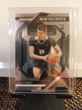 2024-25 Panini Prizm Draft Picks - New Recruits Zach Edey #25 (RC)