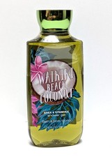 1 Bath Body Works WAIKIKI BEACH COCONUT Shower Gel 10oz Fullsize Wash