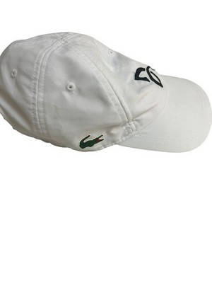 Lacoste RARE Novac DJOKOVIC white black HAT BLACK BULL LOGO br CAP