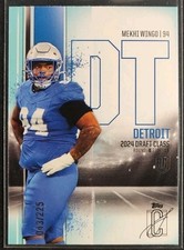 2024 Topps Signature Class - Rookies Mekhi Wingo #107 Teal /225 (RC)