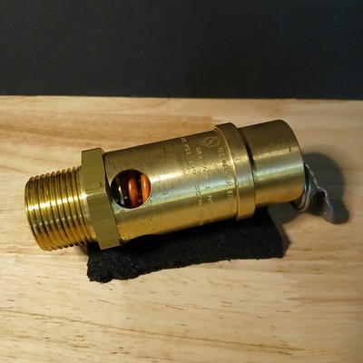Conrader Safety Release Compressor Valve 1398 CFM 165 PSI 1 1/4'' SRV 765