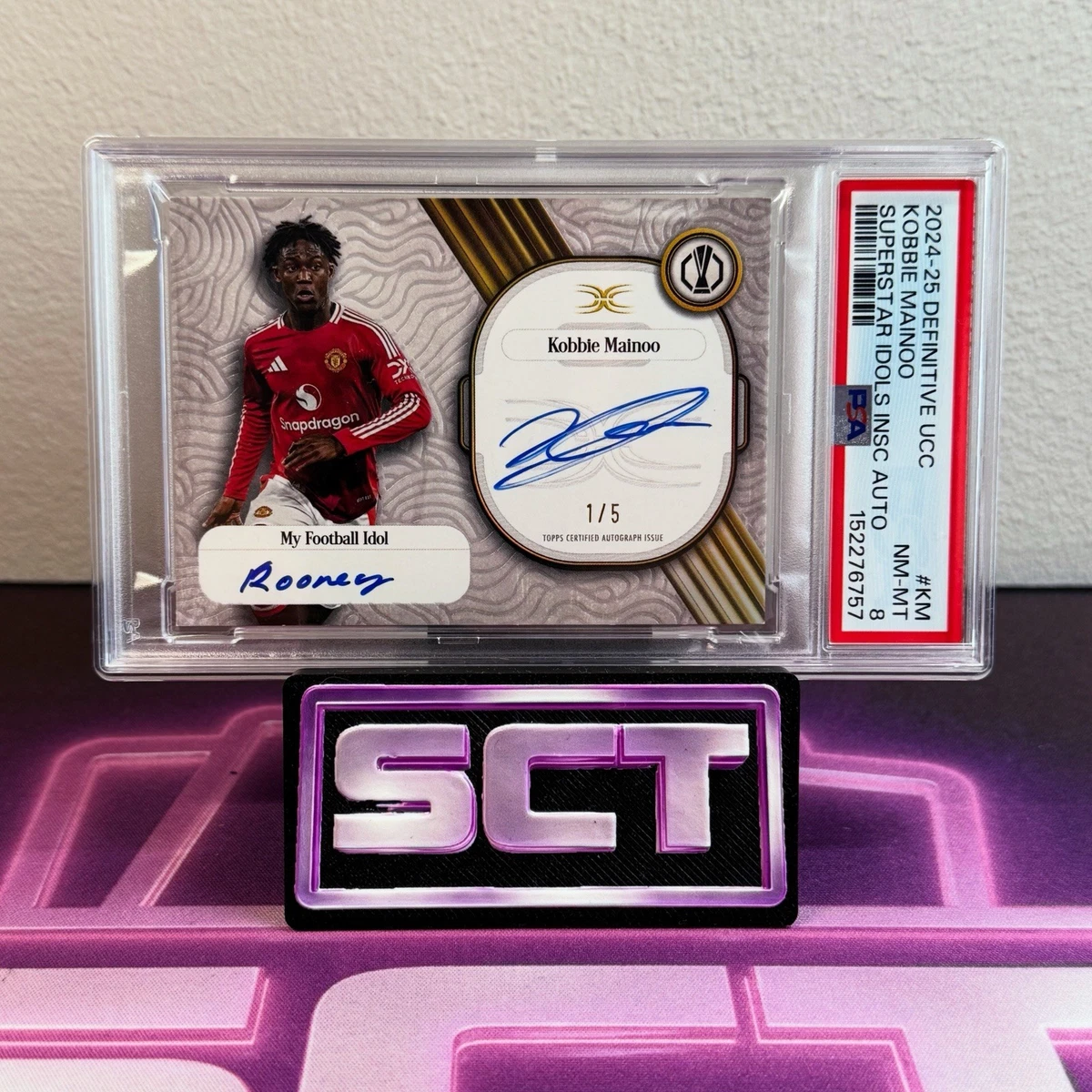 Professional Sports Authenticator (PSA) Soccer Manchester United