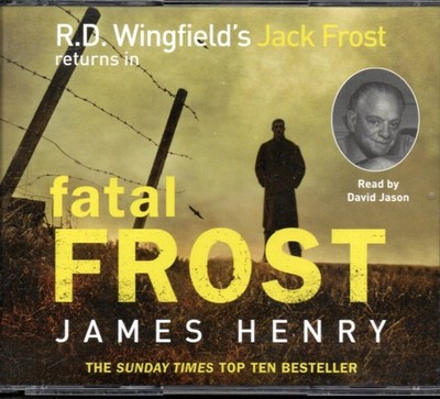 FATAL FROST by James Henry - 3xCD Audiobook *Read by David Jason*
