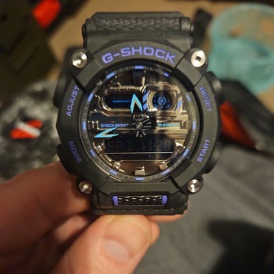 Casio G-SHOCK GA-900AS-1A Analog-Digital Watch for Men No Customs Fees US