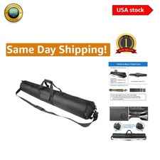Versatile Tripod Bag 47x7in: Heavy-Duty Nylon with Adjustable Strap Pockets