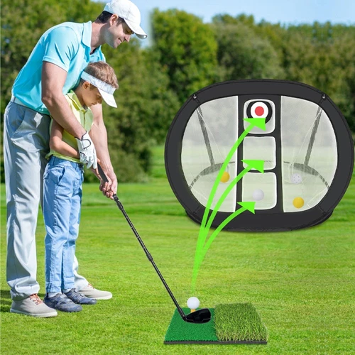 2M Large Golf Practice Net Driving Netting Hitting Nets Chipping Cage Training# - Picture 13 of 23