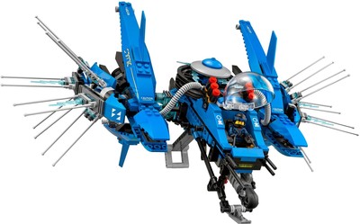 ジャッカル('97米) Lego 70614 NinjaGo Movie Jay's Lightning Jet Anime 876 Pieces