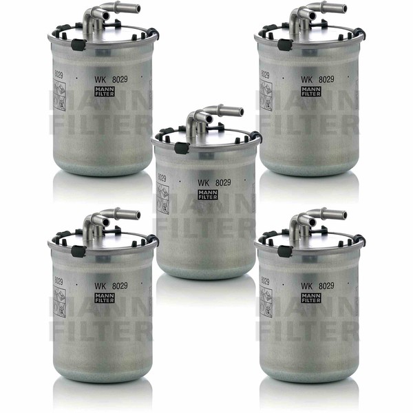 5X Mann-Filter Kraftstofffilter Fuel Filter WK 8029-image