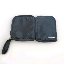 Laserline 24 CD DVD Flip Disc Storage Soft Case Black Portable Organizer
