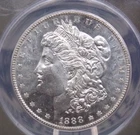 1888 "P" Morgan SILVER Dollar $1 ANACS MS63 PL #664 *PROOF LIKE* BU ECC&C, Inc.